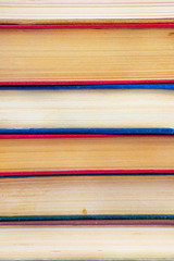 old books, close up