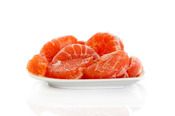 grapefruits. grapefruit isolated on white background