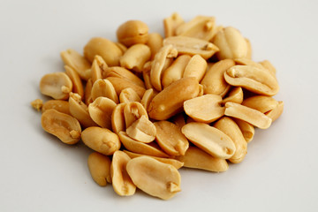 peanut in white Background