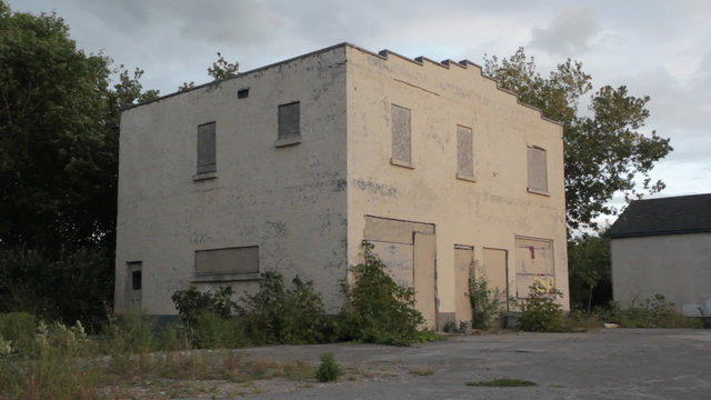 Abandoned restaurant. Welland, Ontario.
