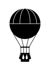 Obraz premium Hot air balloon icon