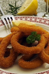 Calamares fritos Fried calamari Calamari fritti