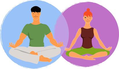 Yoga for two