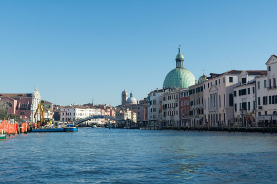 venice from boat