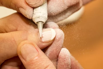Fotobehang Обработка ногтевого ложа © lester120