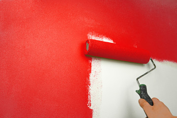 hand painting wall