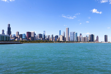 Obraz premium Chicago Skyline Panorama