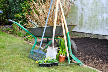 Gartenarbeit