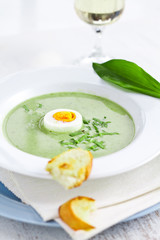 Bärlauchsuppe