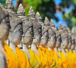 Wat Yai Chai Mongkhon in Ayuthaya province of Thailand
