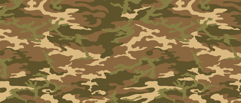 Desert Colored Camouflage Pattern 