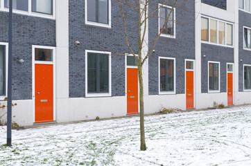 Fototapeta premium modern houses