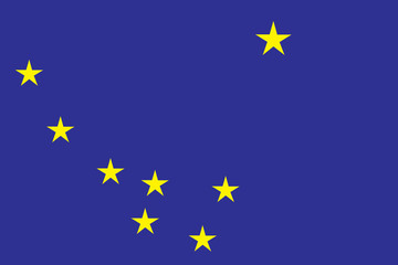 Flag of the American State of Alsaka