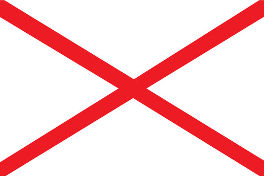 Flag of the American State of Alabama