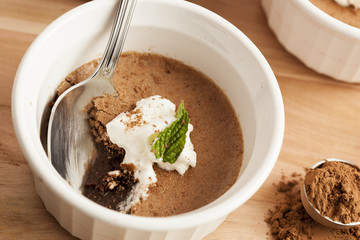 Rich Gourmet Homemade Chocolate Mousse Dessert