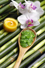 Spa treatment and aromatherapy