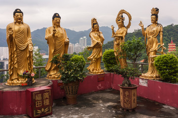 Buddhist temple in Sha Tin