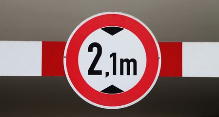 Maximale Durchfahrtshöhe