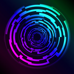 Hi-Tech HUD Rings with plasma effect