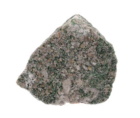 A sample of the mineral malachite