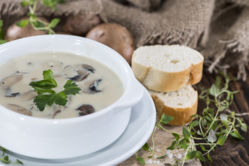 Fresh Mushroom Soup