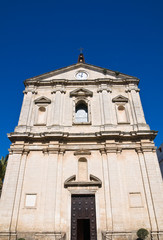 Fototapeta na wymiar Kościół św Michele Arcangelo. Castellaneta. Puglia. Włochy.