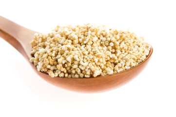 Amaranth popping, gluten-free, high protein grain cereal