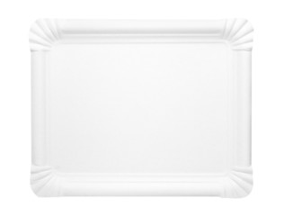 Blank food paper tray