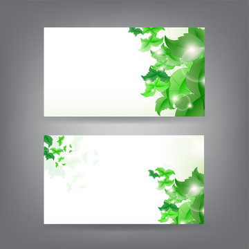 Environment Theme Business Card Template