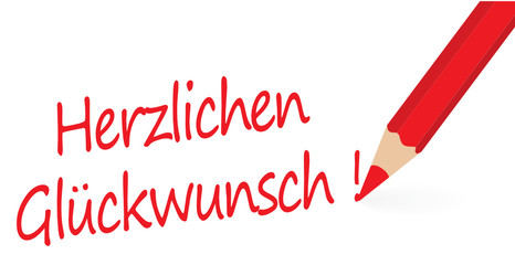Herzlichen Gl&uuml;ckwunsch