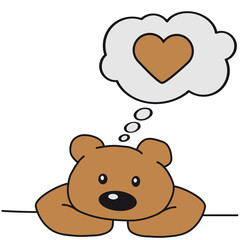 Fototapeta premium Lonely Bear