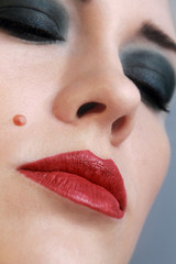 Obraz premium Seductive lips.
