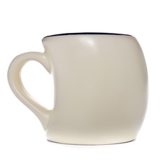white cup