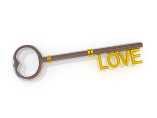 key to love
