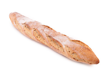 isolated baguette