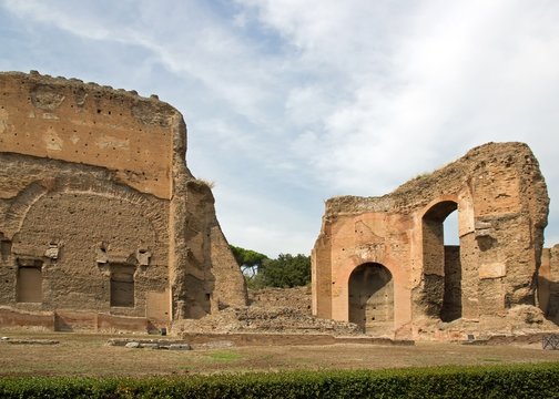 thermes romains de Caracalla, Rome , Italie