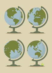 World Globe Maps