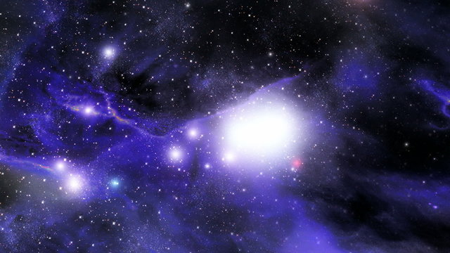 Space star nebula