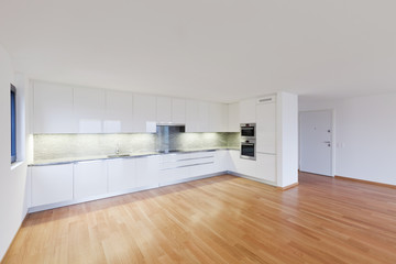Fototapeta na wymiar interior modern empty flat, apartment