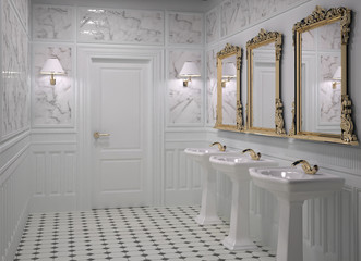 Toilettes marbre
