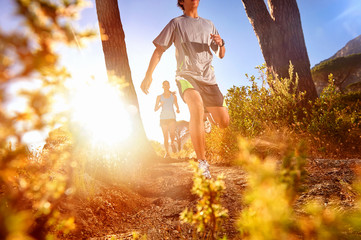 healthy trail running