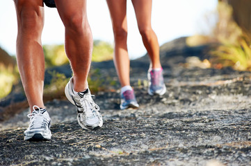feet running outdoor