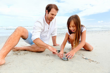 beach family fun