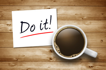 Cup of Coffee with Do It!