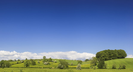 Idyllic rural farmland, Cotswolds UK