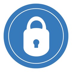 Cadenas dans un panneau