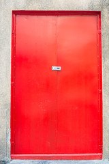 Red door