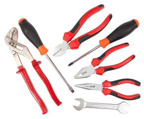 A set of tools (with clipping paths)