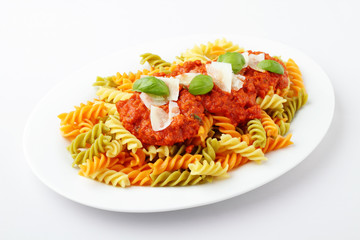 Fusilli Tricolore Bolognese