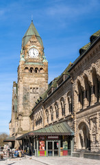 Metz railway station (Gare de Metz) - Lorraine, France